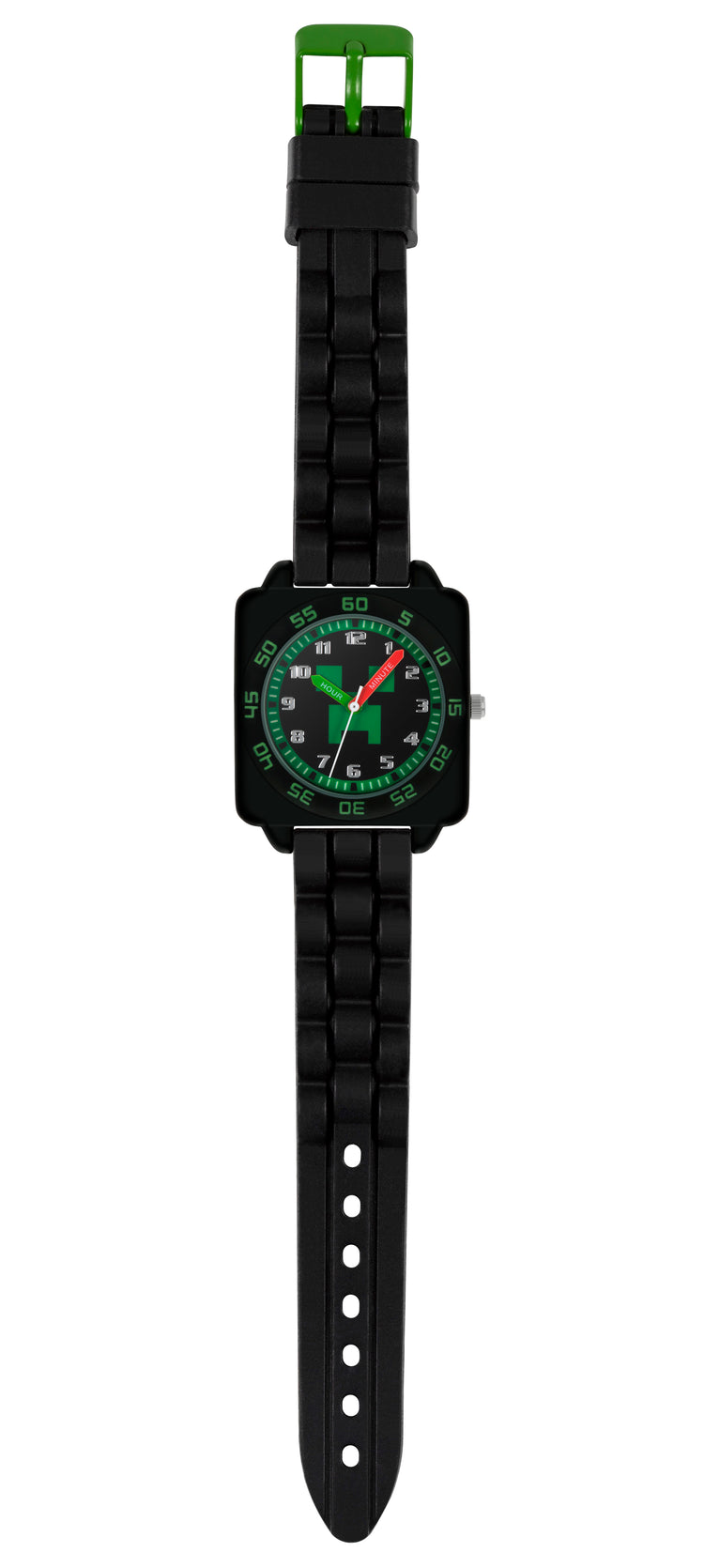 Minecraft Black Time Teacher Watch