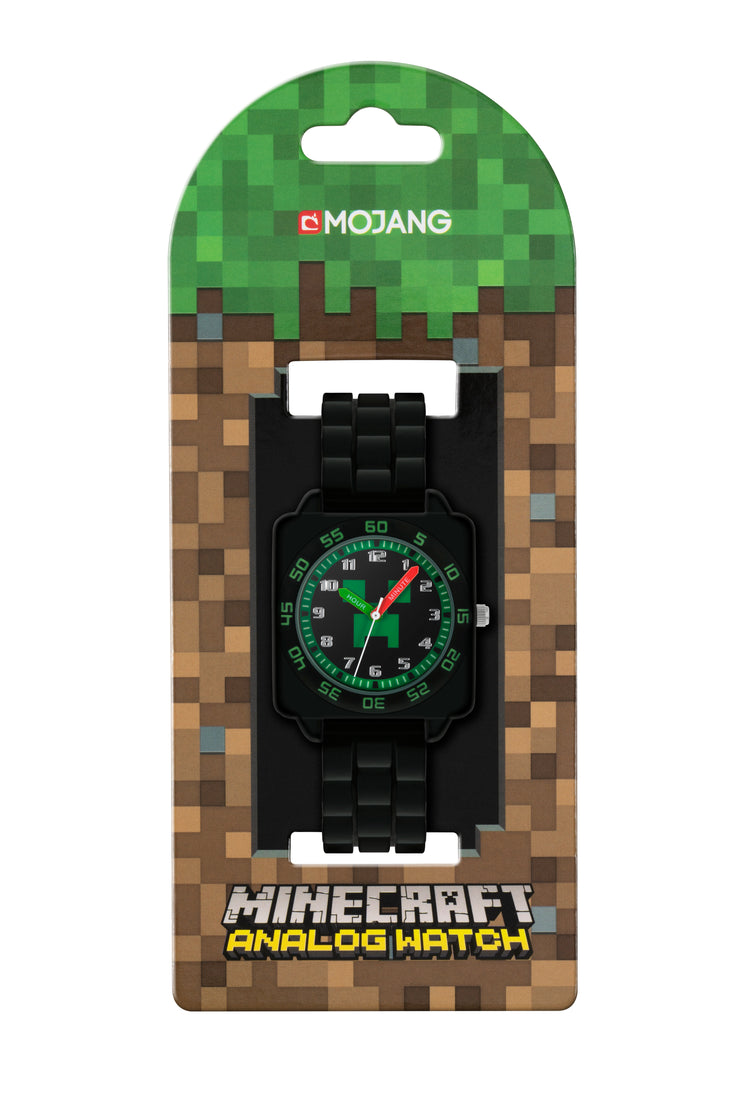 Minecraft Black Time Teacher Watch