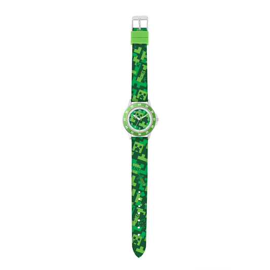 Minecraft Creeper Time Teacher Watch