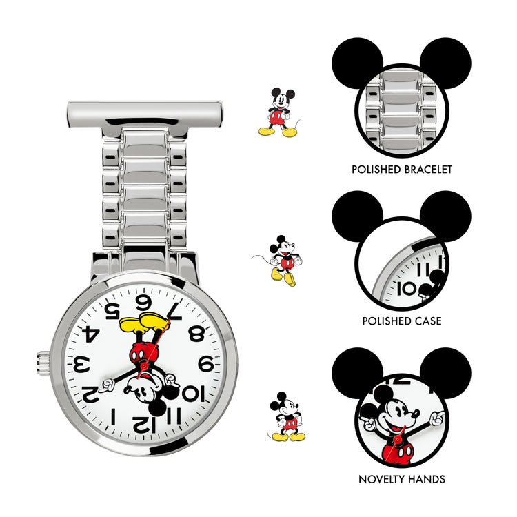 Disney Mickey Mouse Analogue Fob Watch