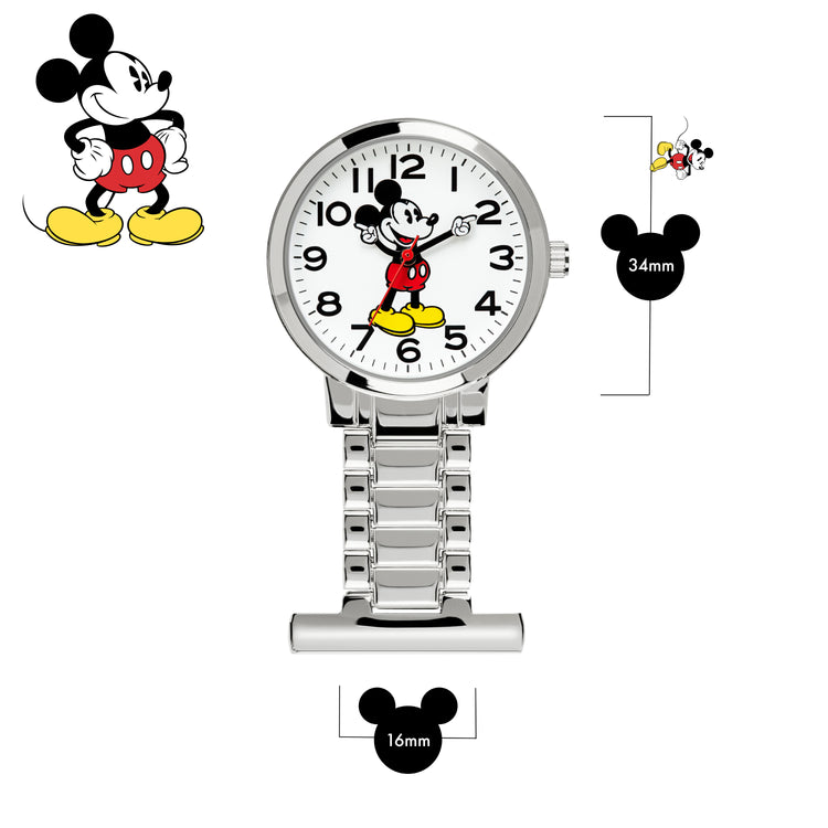 Disney Mickey Mouse Analogue Fob Watch