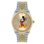 Disney Mickey Mouse Two Tone Bracelet Watch