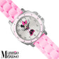 Minnie Mouse Pink Time Teacher Watch