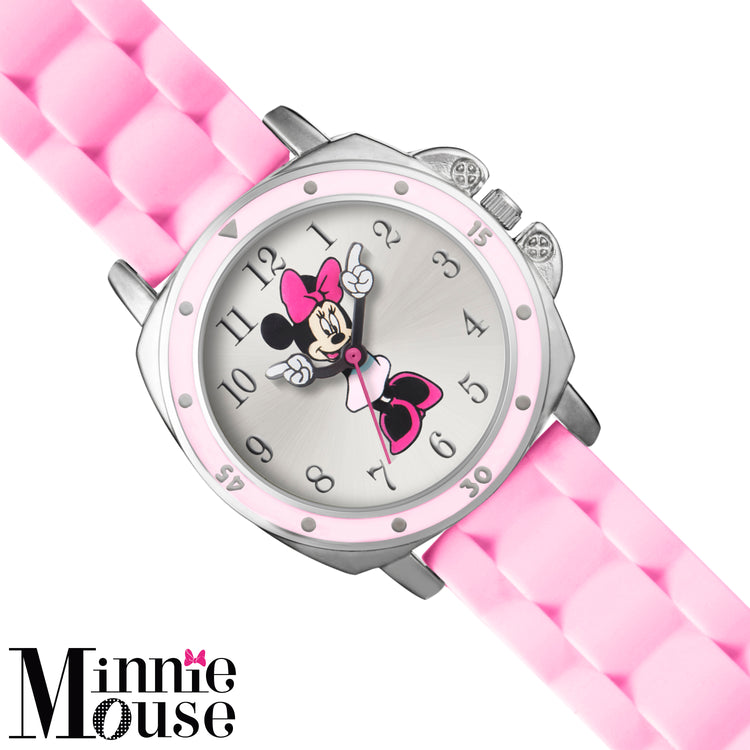 Minnie Mouse Pink Time Teacher Watch