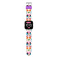 Minnie Printed Strap LED Watch