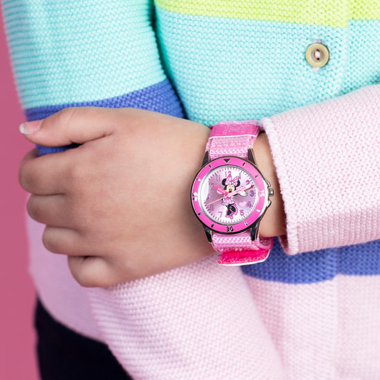 Minnie Mouse Pink Time Teacher Watch – WOW KINGDOM