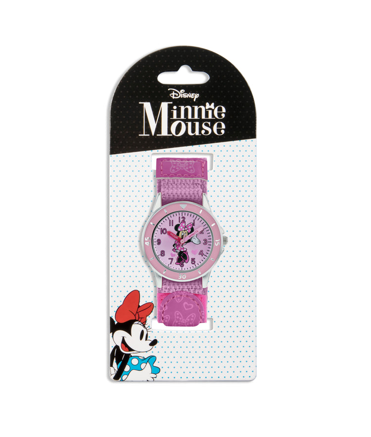 Minnie Mouse Pink Time Teacher Watch