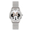 Disney Minnie Mouse Silver Stainless Steal Mesh Strap Watch