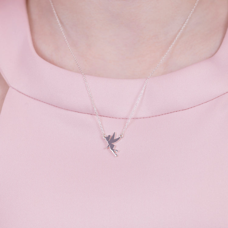 Tinkerbell Sterling Silver Necklace