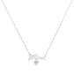 Mickey Sterling Silver ‘Mum’ Necklace