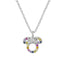 Minnie Sterling Silver Multicolour Necklace