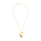 Winnie The Pooh Gold Plated Heart Necklace