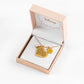 Winnie The Pooh Gold Plated Heart Necklace