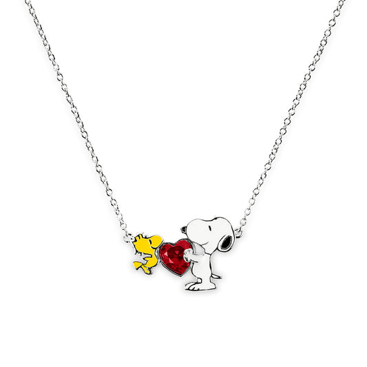 Peanuts Snoopy & Woodstock Necklace