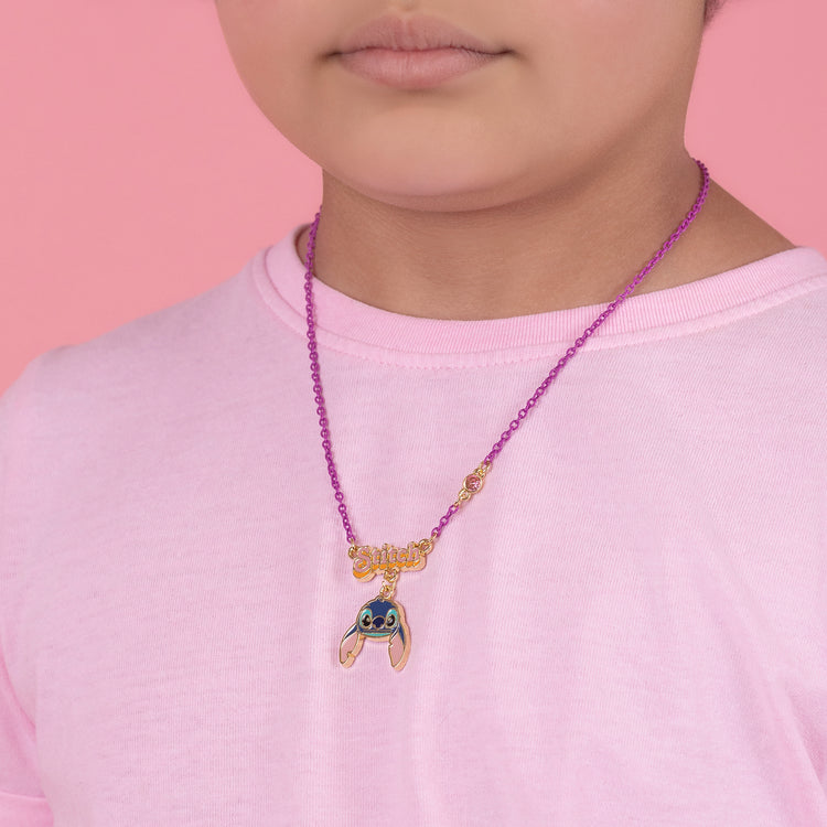 Lilo & Stitch Pink Drop Necklace