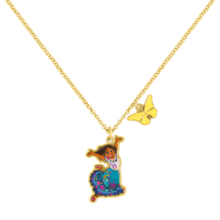 Encanto Mirabel and Butterfly Charm Necklace