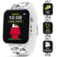 Peanuts Snoopy White Printed Strap Smart Watch