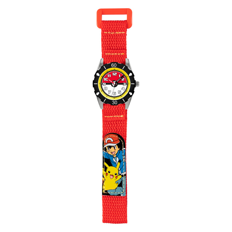 Pokémon Red Canvas Time Teacher Watch