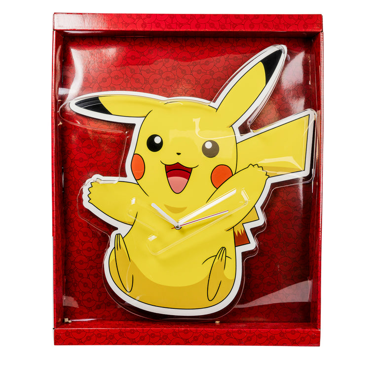 Pokemon Pikachu Shaped Clock