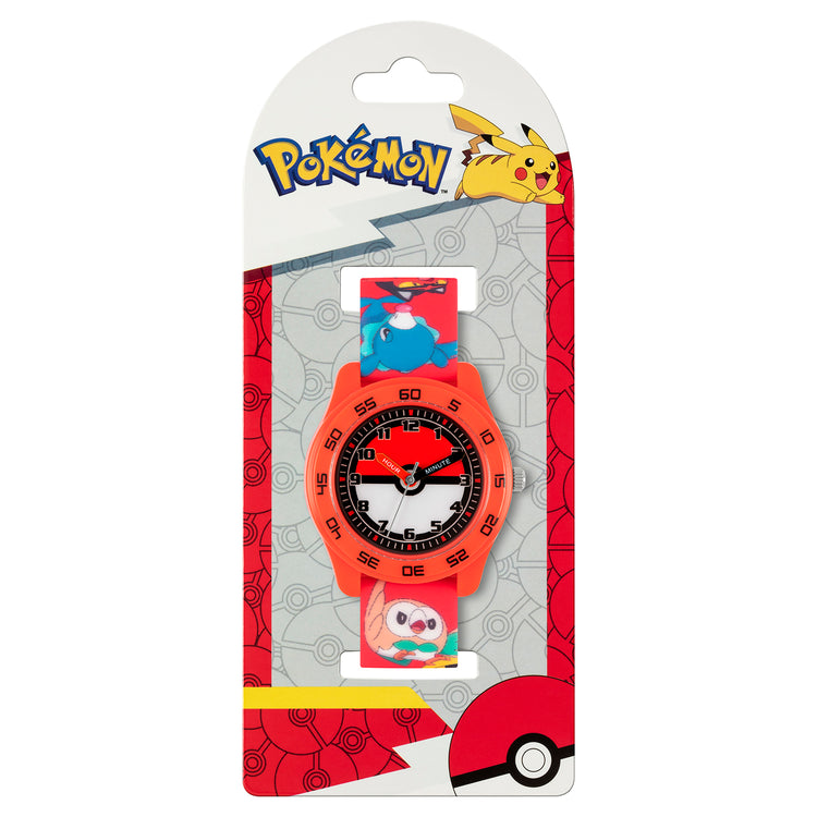 Pokémon Red Printed Time Teacher Watch