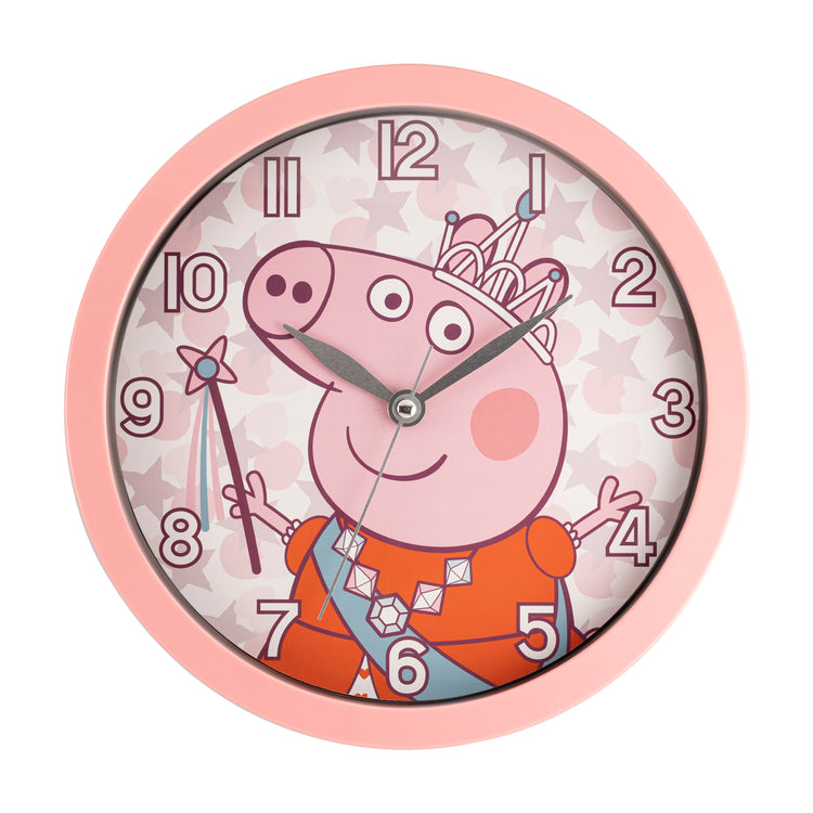 Peppa Pig Pink Wall Clock