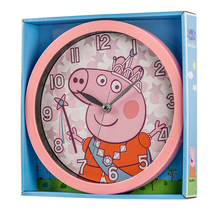 Peppa Pig Pink Wall Clock