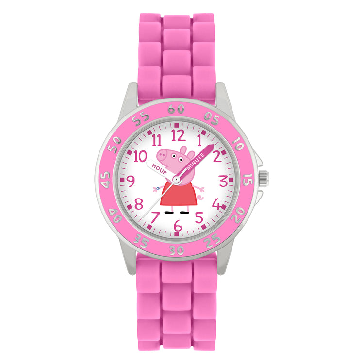 Peppa Pig Pink Time Teacher Watch