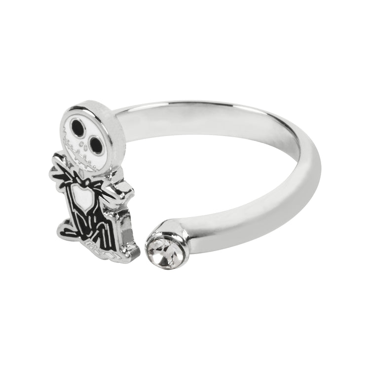 Nightmare Before Christmas Jack Clear Stone Ring