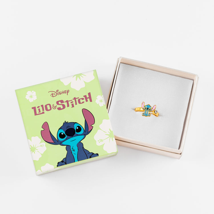 Lilo & Stitch Clear Stone Ring