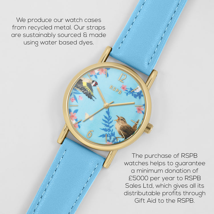 RSPB Blue Goldfinch & Wren Bird Adult Watch