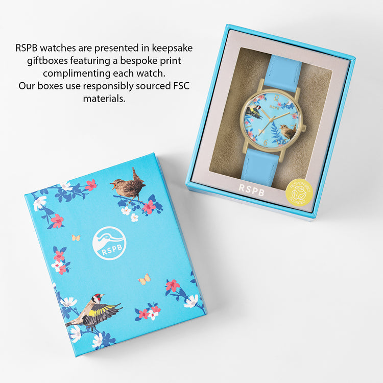 RSPB Blue Goldfinch & Wren Bird Adult Watch