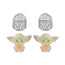 The Mandalorian Din Djarin & Grogu Earring Set