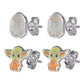 The Mandalorian Din Djarin & Grogu Earring Set