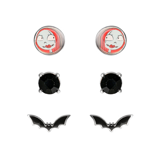 Nightmare Before Christmas Sally Trio Earring Set