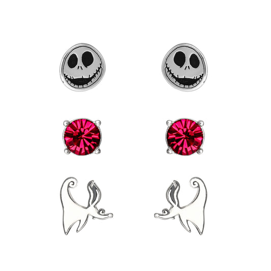 Nightmare Before Christmas Trio Earring Set