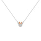 Minnie Stone Set Mother & Daughter Necklace Set