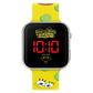 SpongeBob Square Pants Printed Strap LED Watch