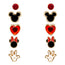 Mickey & Minnie Mouse Earring Set