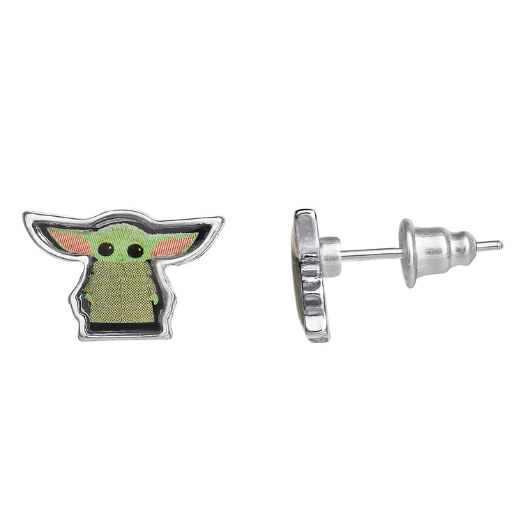 The Mandalorian Grogu Earring and Pendant Set