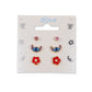 Lilo & Stitch Trio Flower Earring Set