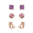 Disney Princess The Little Mermaid Trio Earring Set