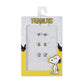 Peanuts Snoopy Trio Earring Set