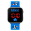 Sonic The Hedgehog Blue Printed Strap LED Watch