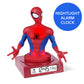 3D Spiderman Digital Nightlight Alarm Clock