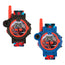 Spiderman Printed Strap Walkie Talkie Watch 2 Piece Set