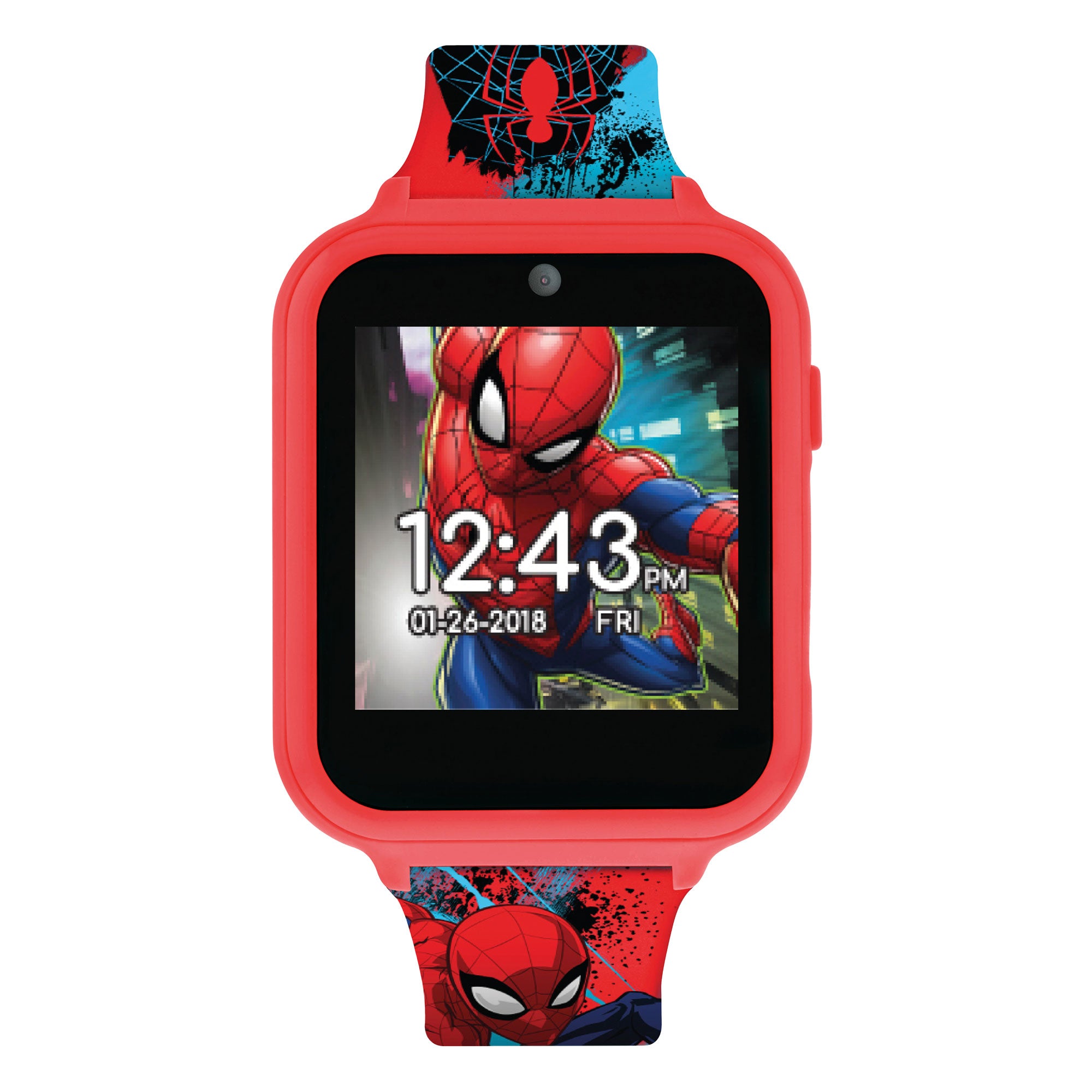 My Store Spiderman Printed Strap Interactive Watch
