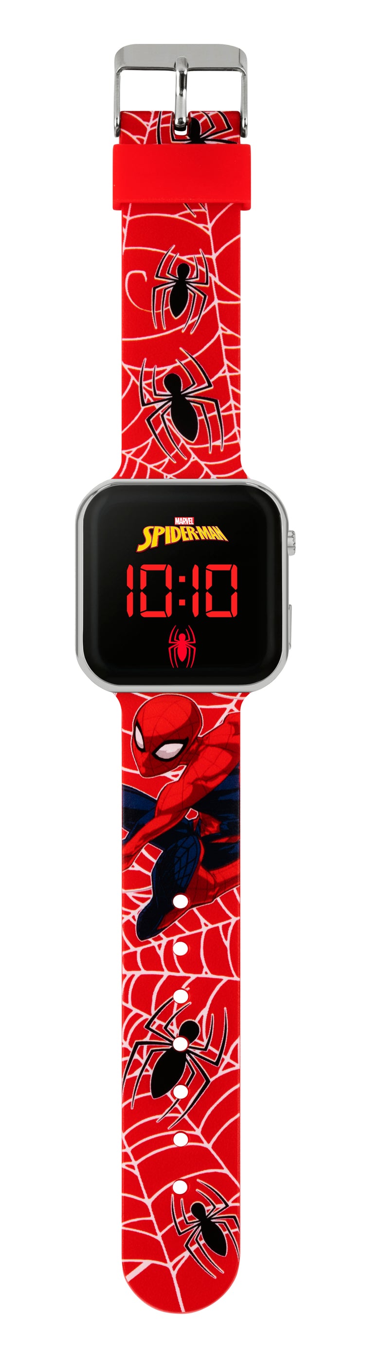 Spider-Man Printed Strap LED Watch