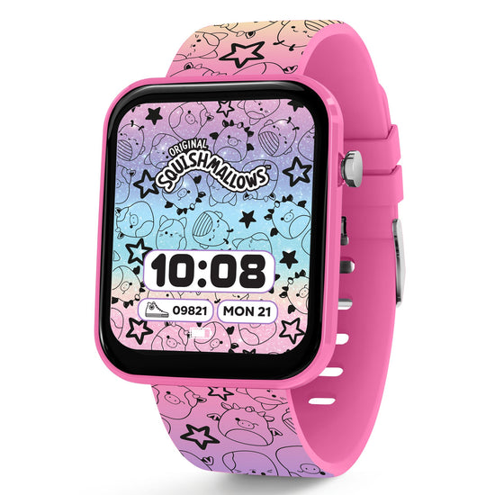 Squishmallows Rainbow Printed Strap Smart Watch