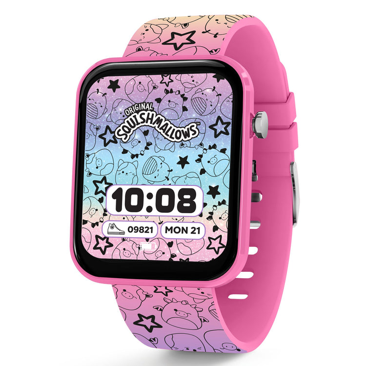 Squishmallows Rainbow Printed Strap Smart Watch