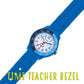 Tikkers Blue Silicone Time Teacher Watch